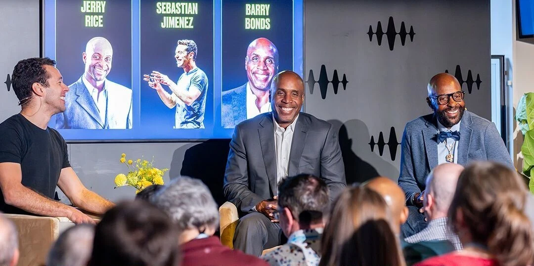 Dreamforce with Barry Bonds & Jerry Rice